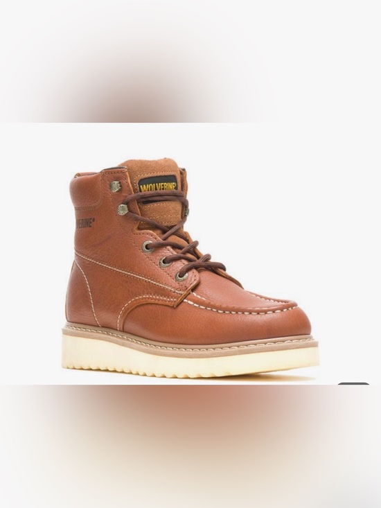 Wolverine Other - Wolverine 6" Moc-Toe Work Boot W08289 Honey
Steel Toe NWT Size 10.5 Extra Wide